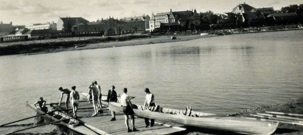 Hamar Roklub Vesle-Mjøsa-bryggaktivitet 1946