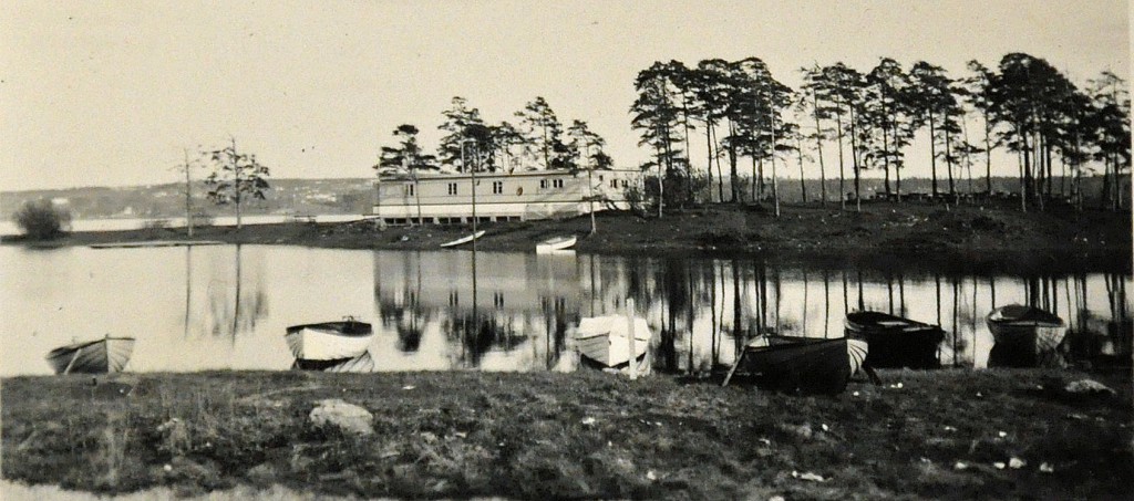 Hamar Roklub og Vesle-Mjøsa-åthuset 1939